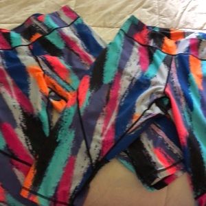 2 pairs of Zella Capri work out pants